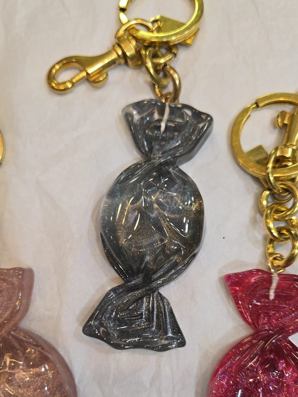 NWOT - Statement CANDY Charm / Key Holder - Picture 3 of 13